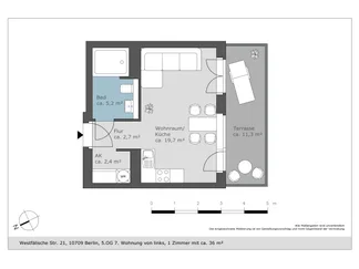 Wohnung Westfälische Straße in Berlin