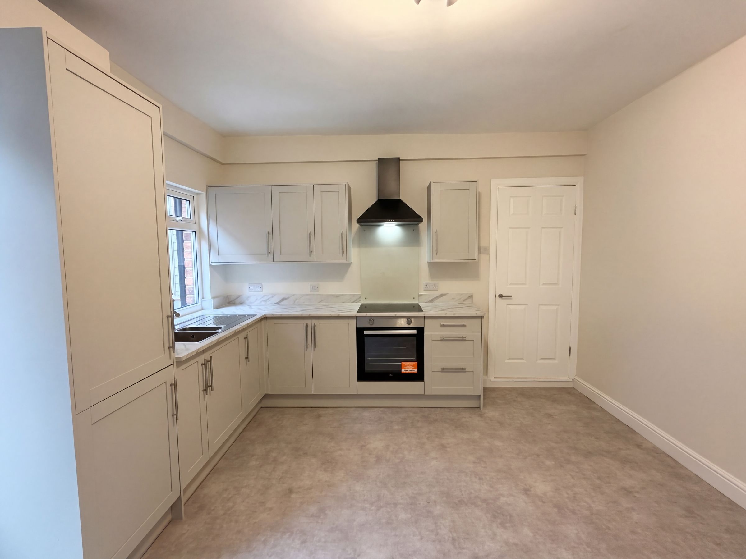 Flat Marine Road in Prestatyn