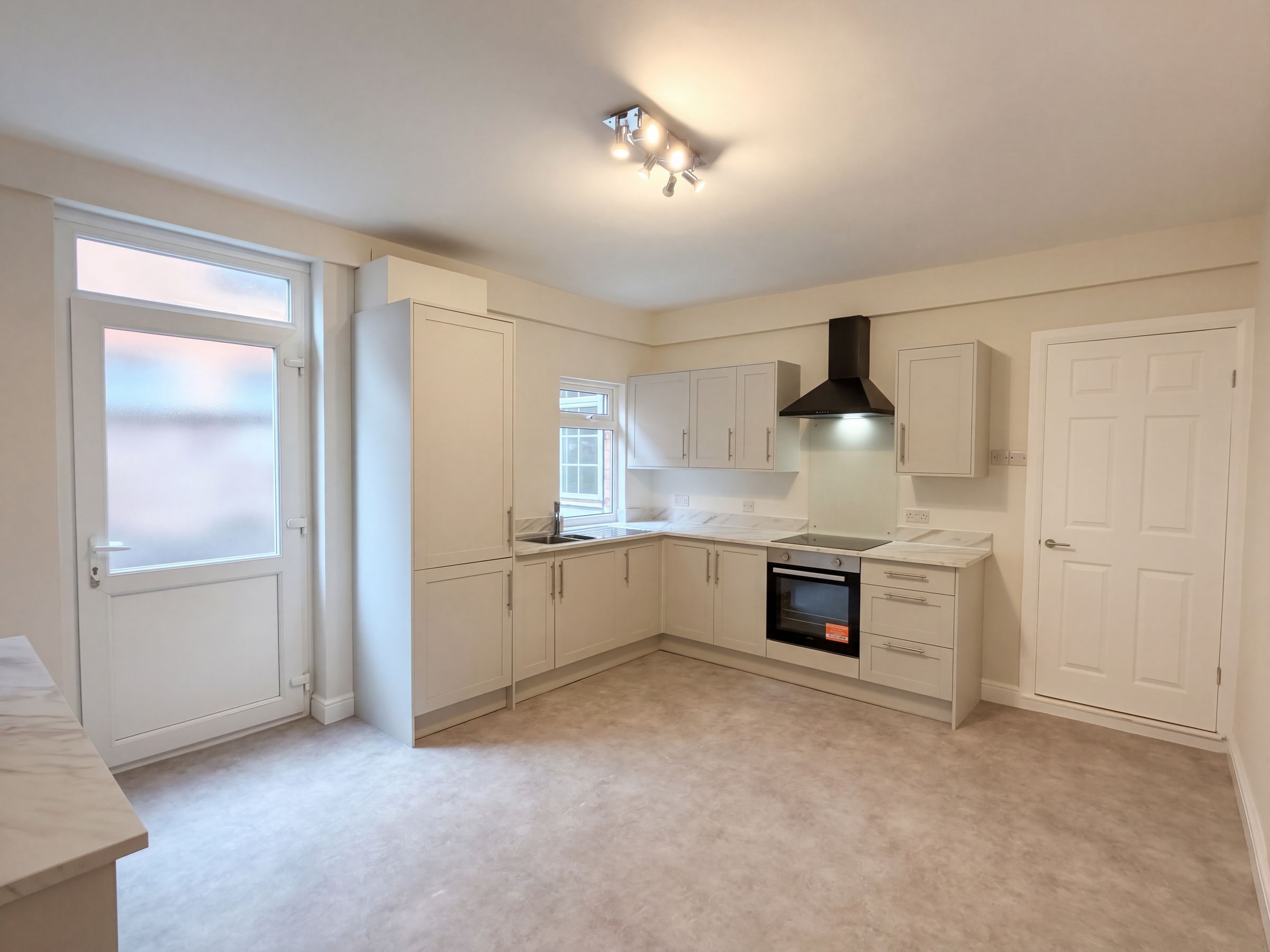 Flat Marine Road in Prestatyn