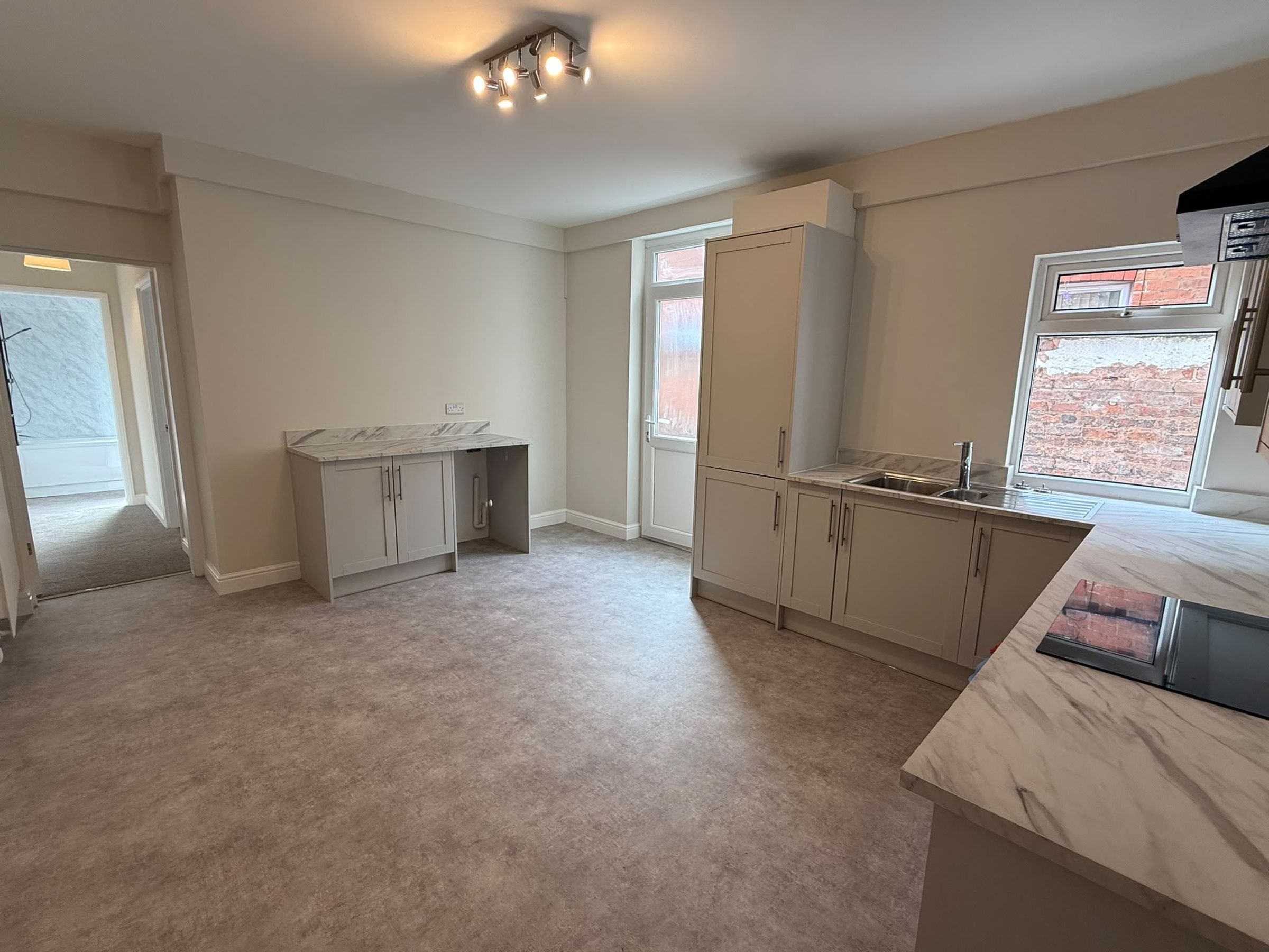 Flat Marine Road in Prestatyn