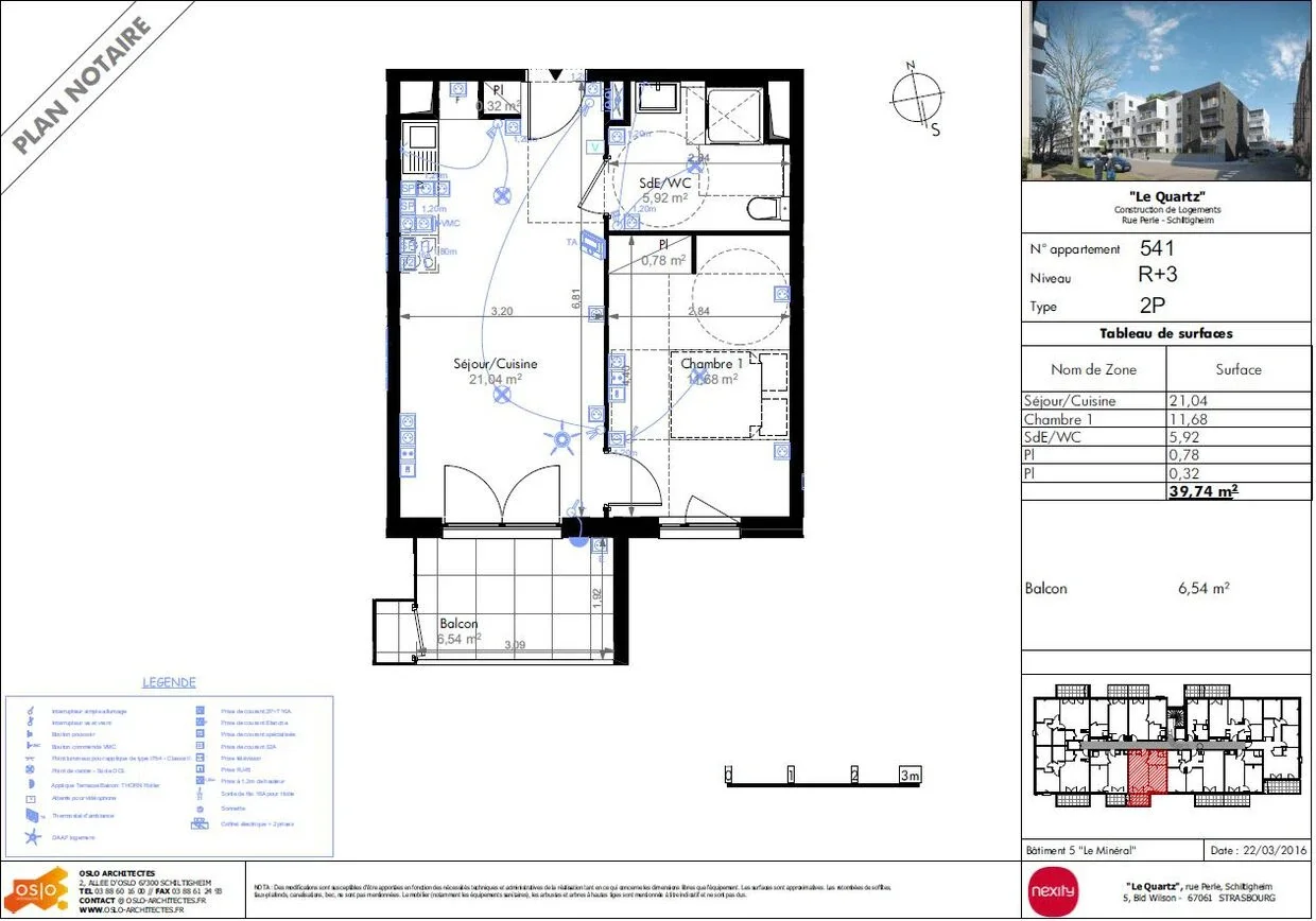 Flat Rue des Chasseurs in Schiltigheim