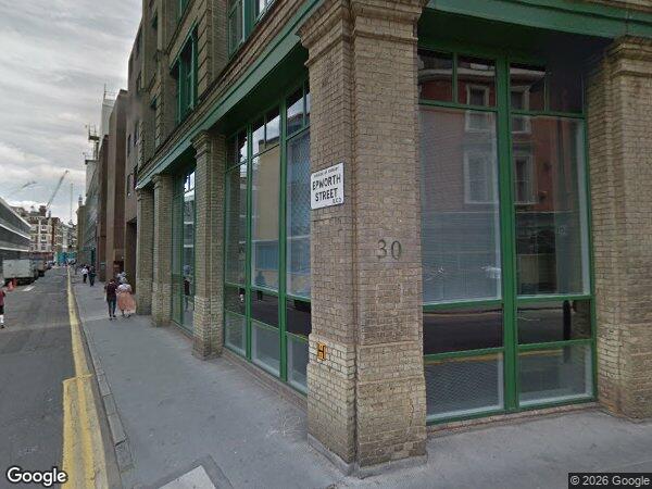 Flat Epworth Street in Greater London
