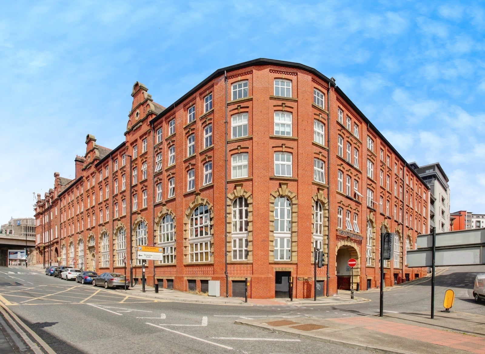 Flat City Road in Newcastle upon Tyne
