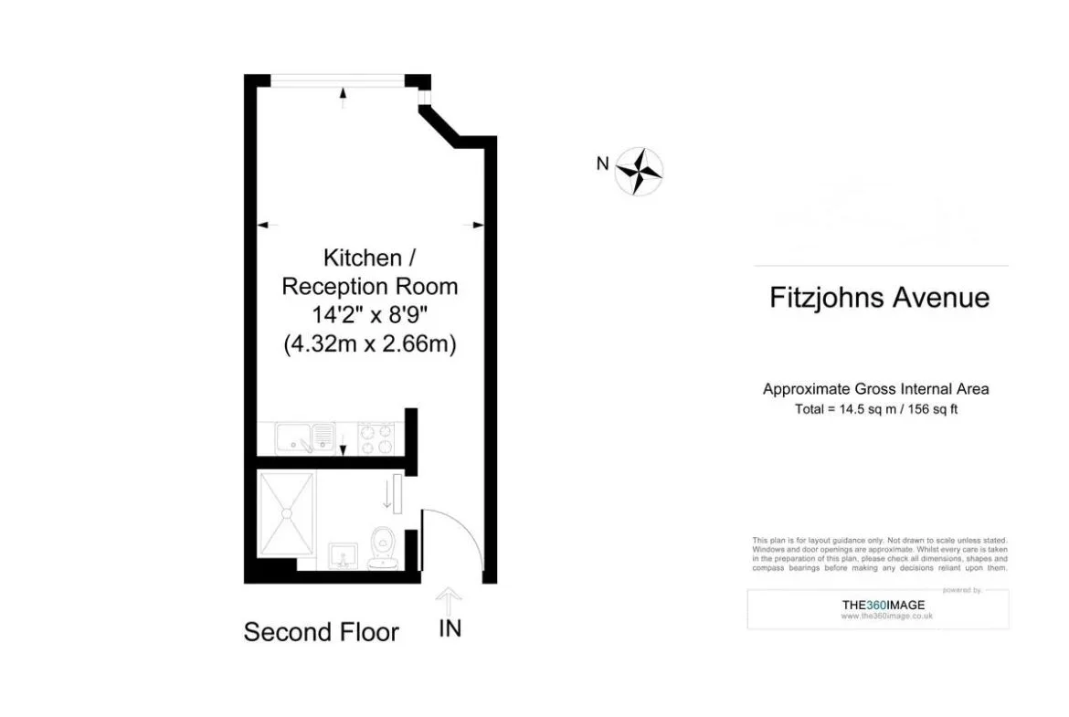 Flat Fitzjohn's Avenue in Greater London