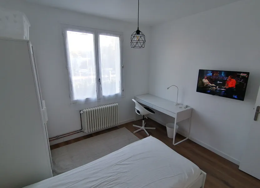Chambre Rue Gaston Hulin à Poitiers