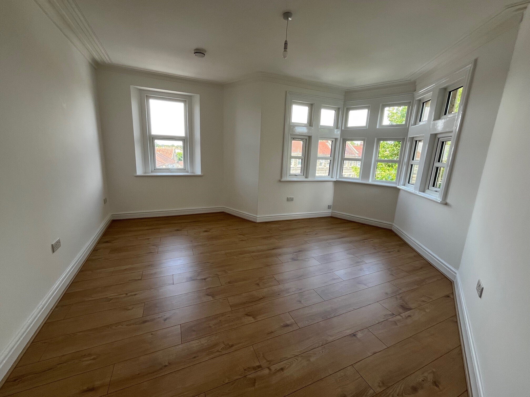 Flat Fishponds Road in Bristol