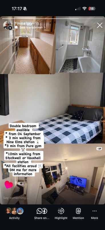 Room Allen Edwards Drive in Greater London