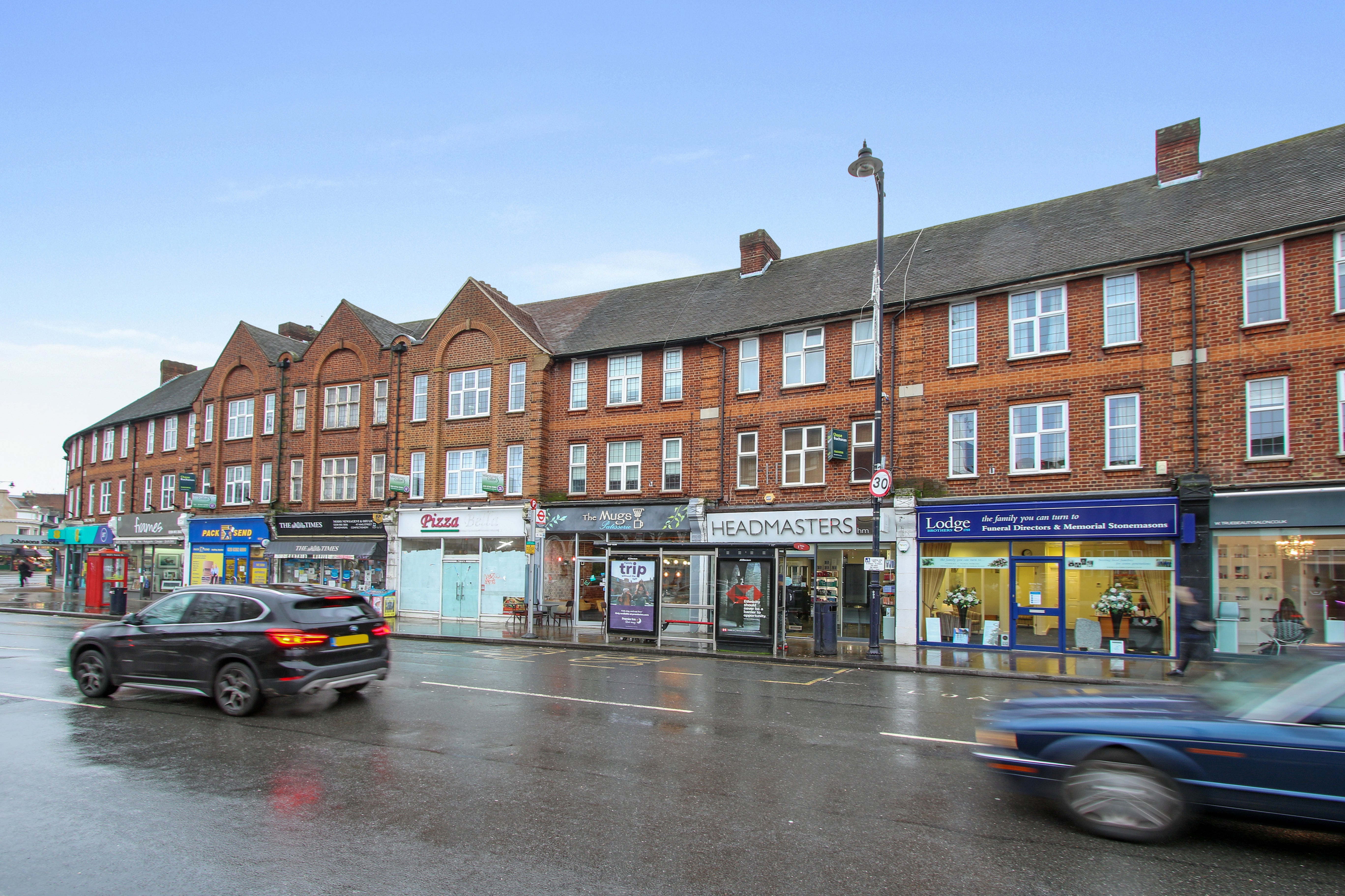Flat Church Road in Greater London