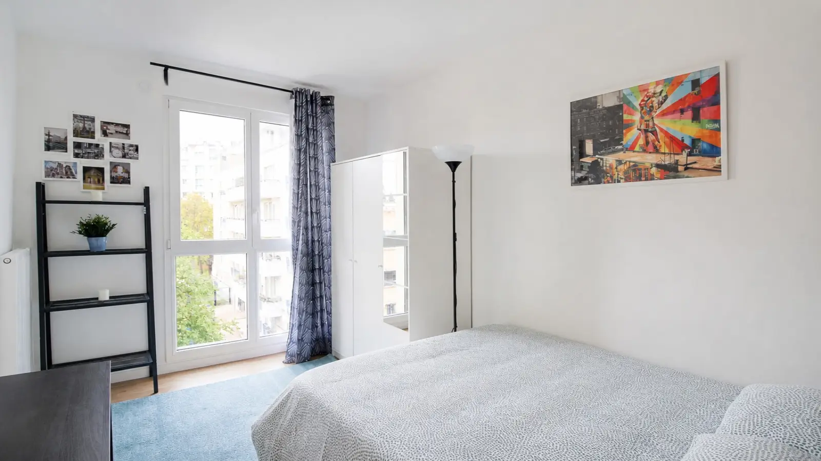 Chambre Rue Mozart à Clichy