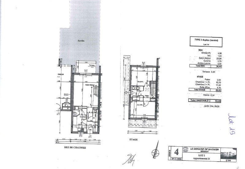 Appartement Allée de Savinien à Bergerac