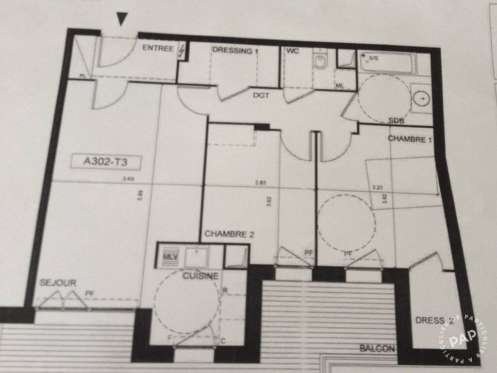 Appartement Rue Godillot à Saint-Ouen-sur-Seine