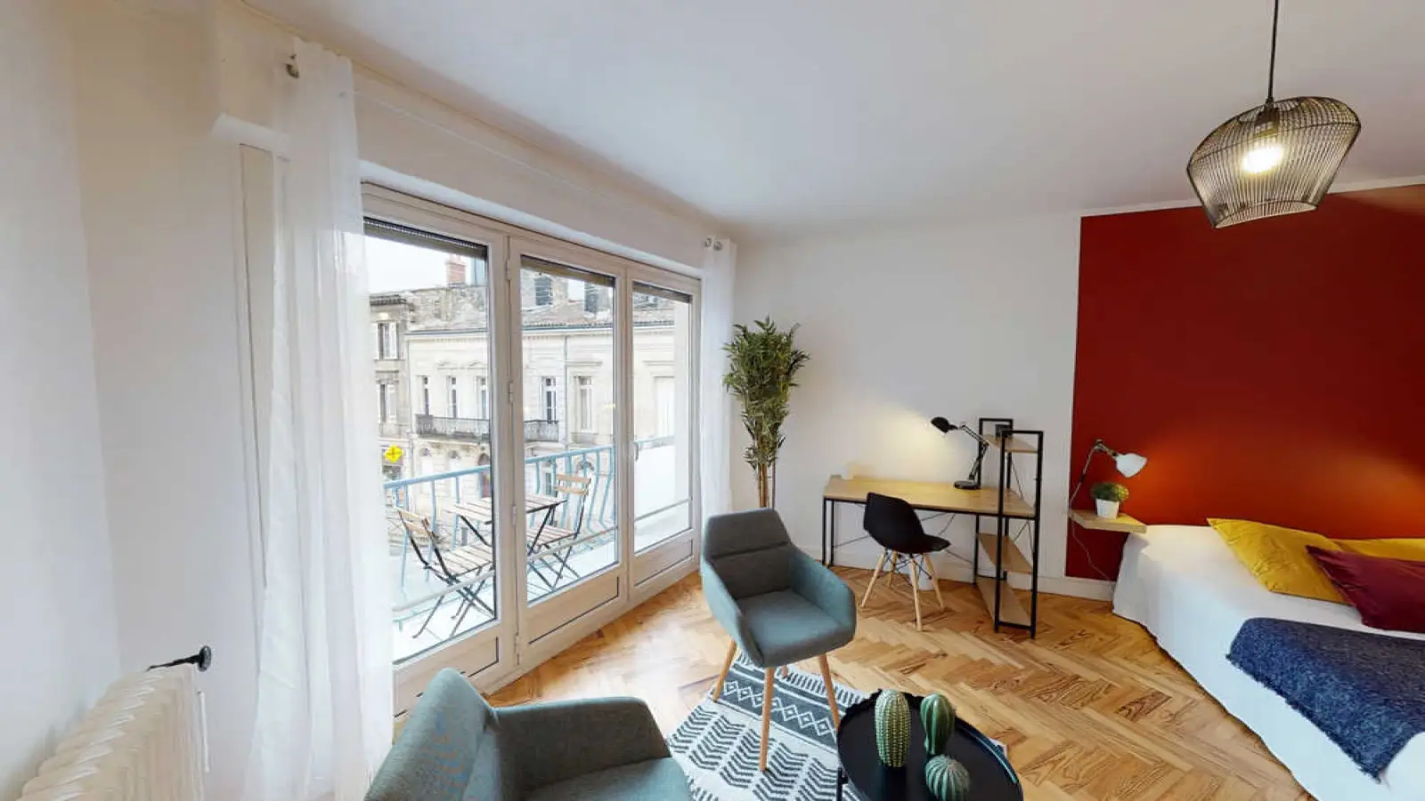 Chambre Rue Lagrange à Bordeaux