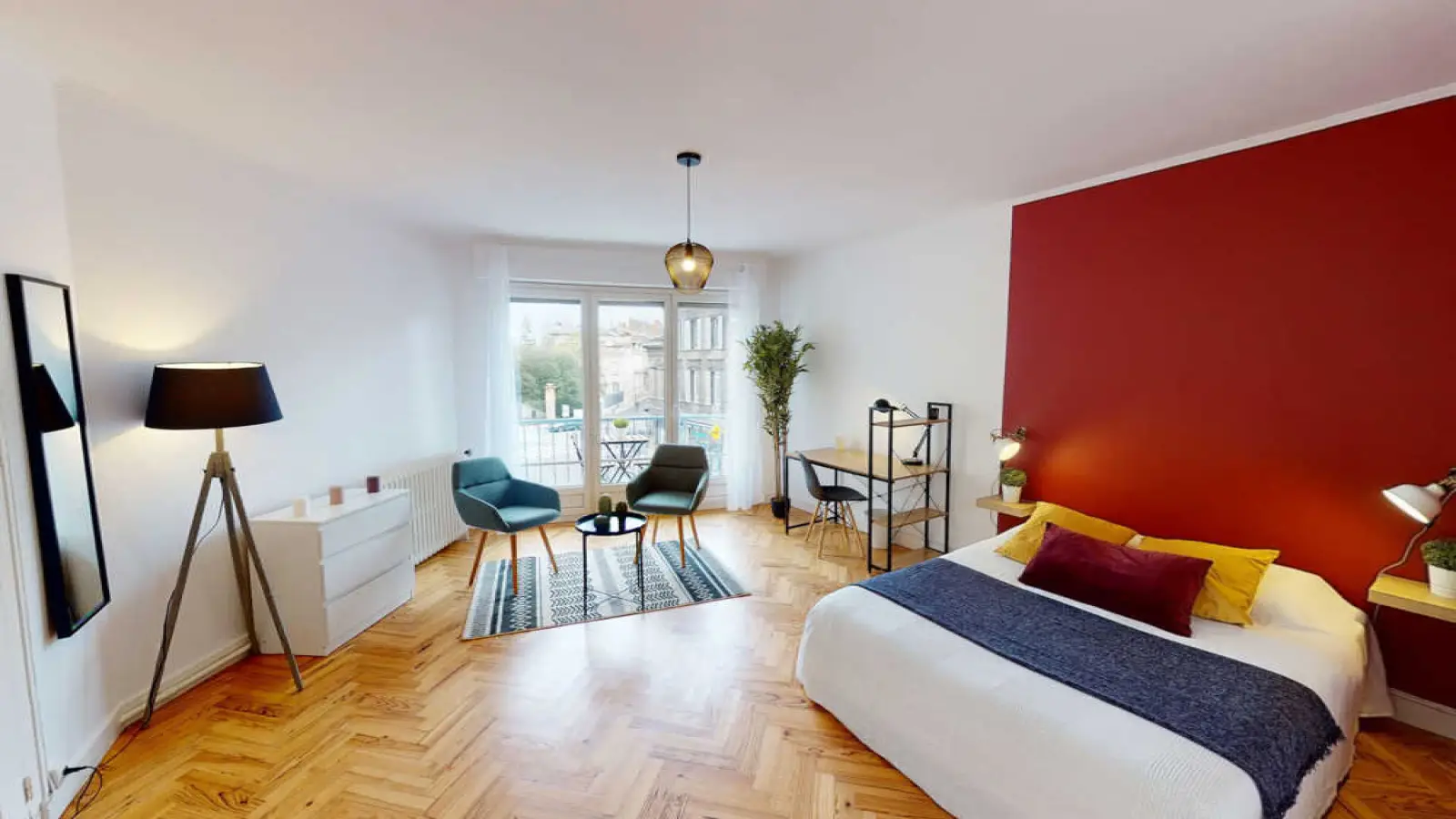 Chambre Rue Lagrange à Bordeaux