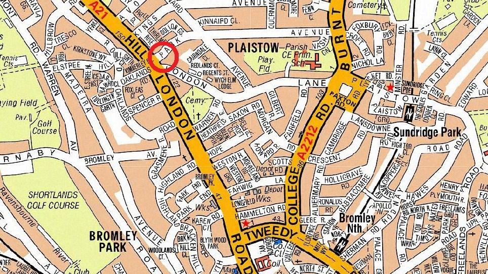 Flat Park Avenue in Greater London