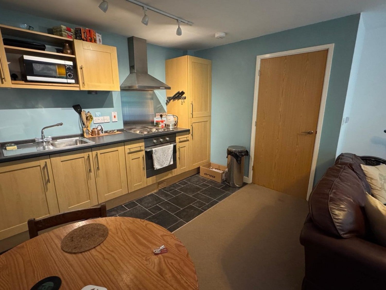 Flat College Hill in Penryn