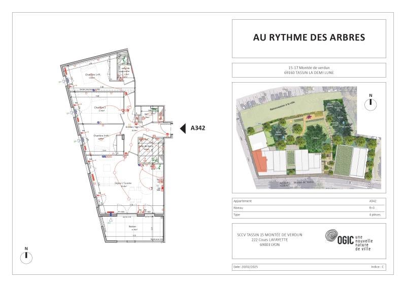 Appartement Montée de Verdun à Tassin-la-Demi-Lune