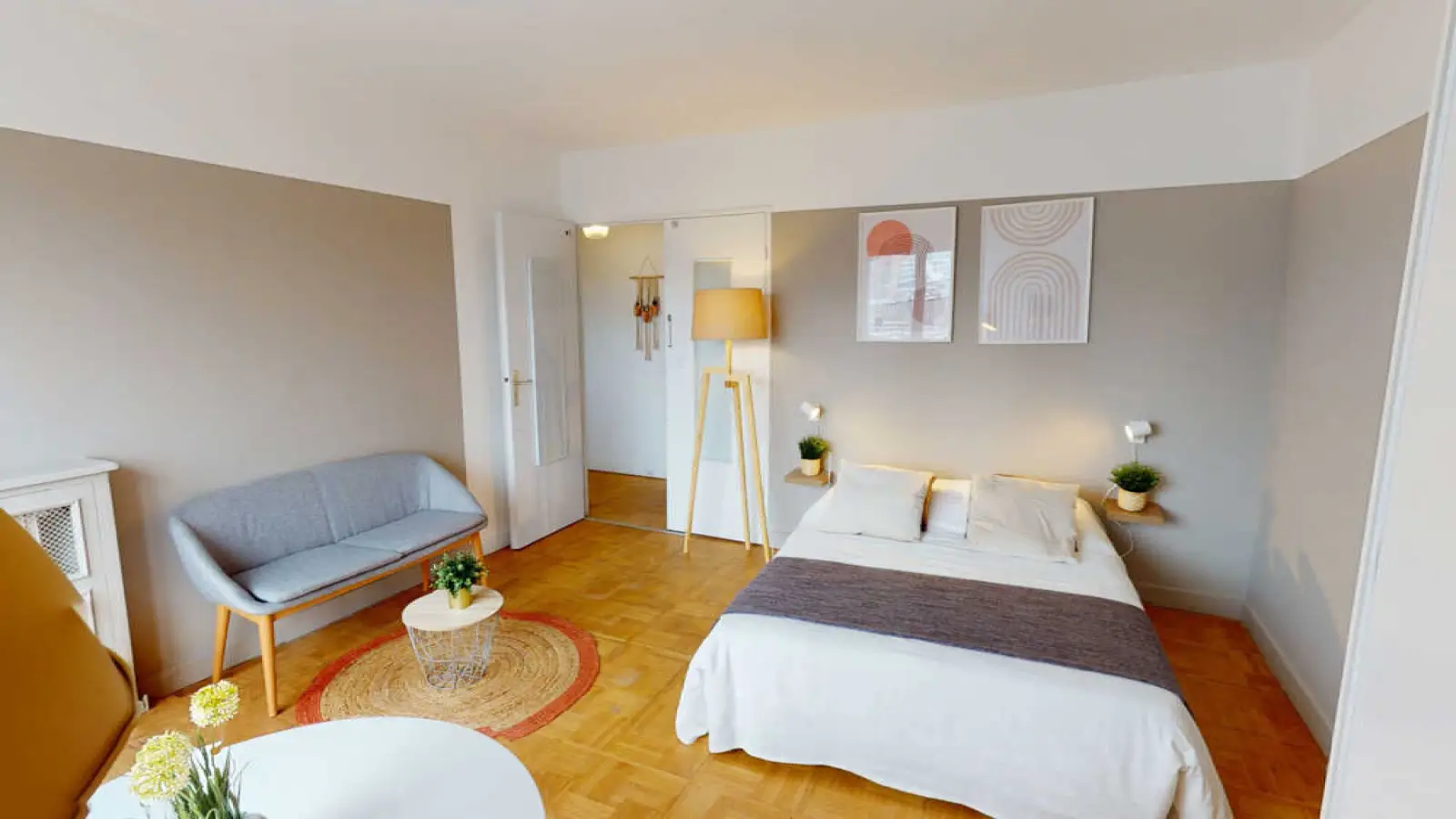 Chambre Rue Dunois à Paris
