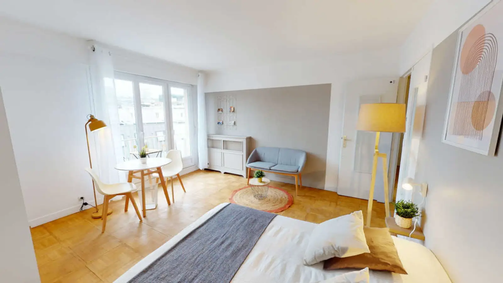 Chambre Rue Dunois à Paris