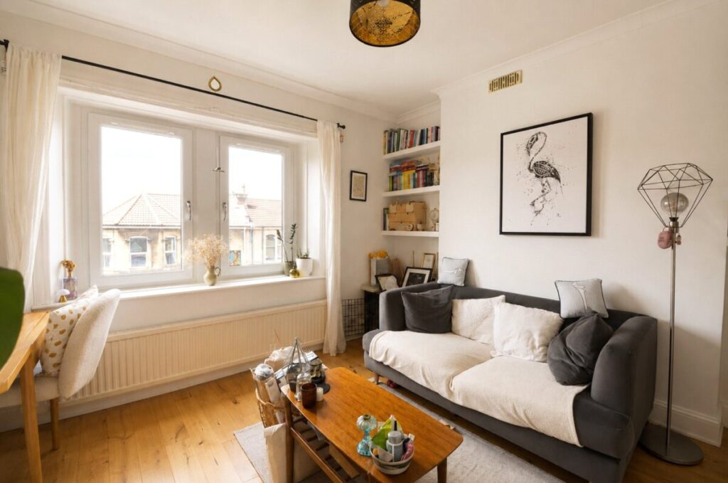 Flat Belmont Road in Bristol