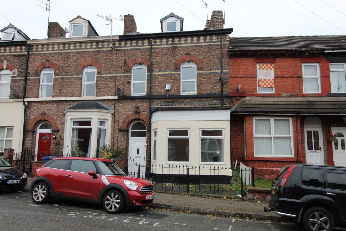 House Russell Road in Liverpool