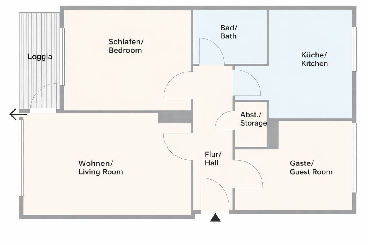 Wohnung Stresowstraße in Hamburg