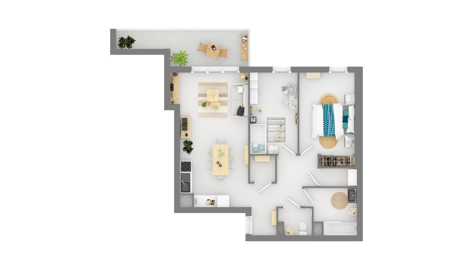 Appartement Lotissement Bain à Draguignan