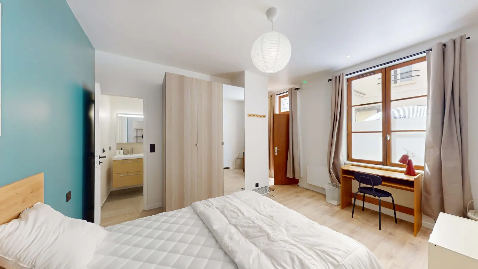 Chambre Passage Gauthier à Paris