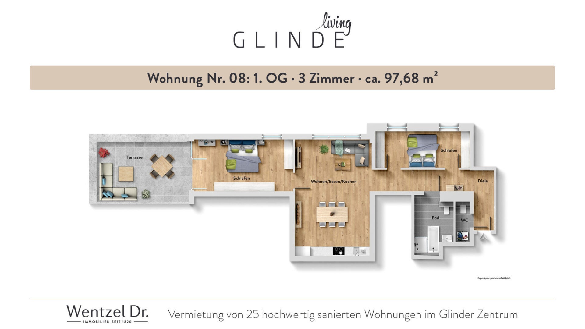Wohnung Mühlenstraße in Glinde