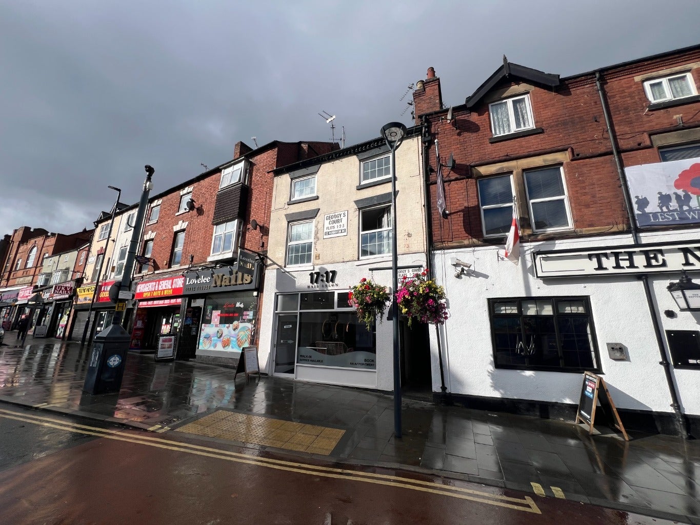 Flat Osmaston Road in Derby