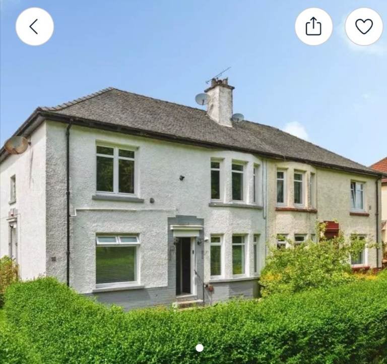 Flat Tabard Road in Glasgow