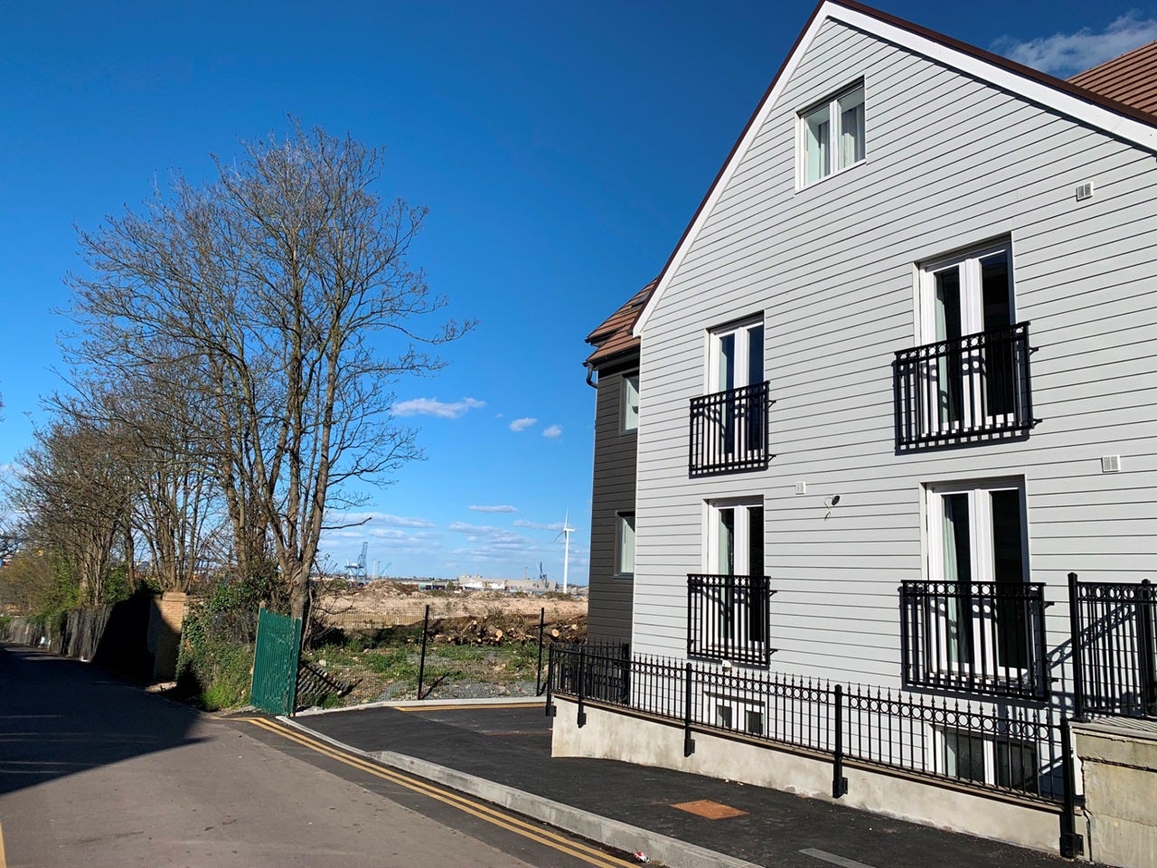 Flat College Road in Gravesham