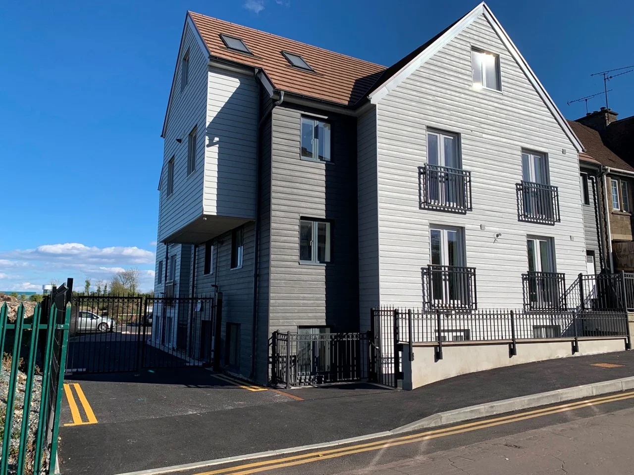Flat College Road in Gravesham