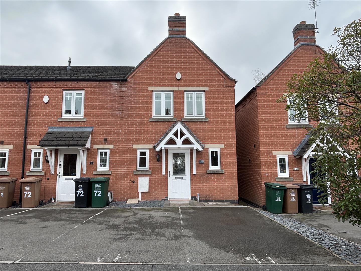 House Moray Close in South Derbyshire