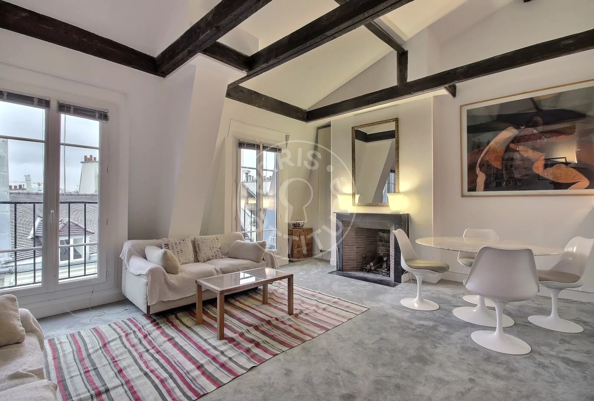 Flat Rue des Trois Portes in Paris