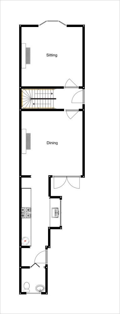 House Gladstone Terrace in South Kesteven