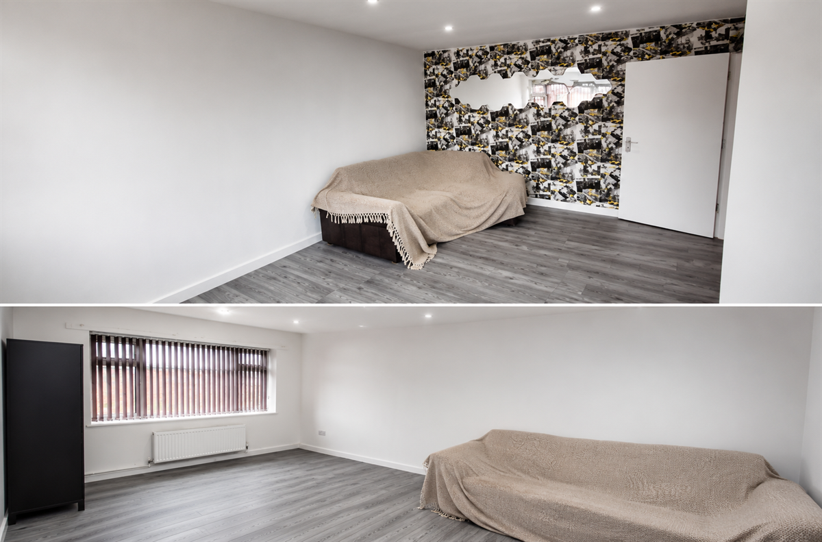 Flat Reginald Road in Birmingham