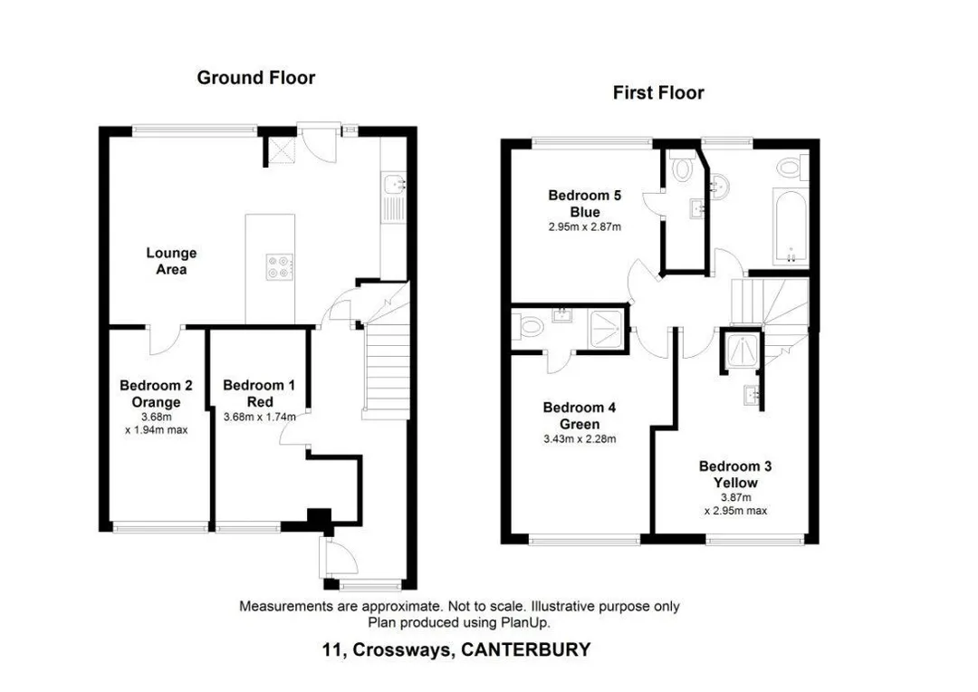 Flat Crossways in Canterbury