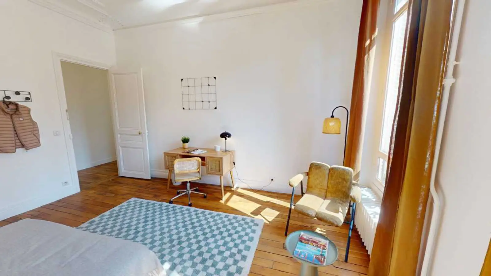 Chambre Boulevard Malesherbes à Paris