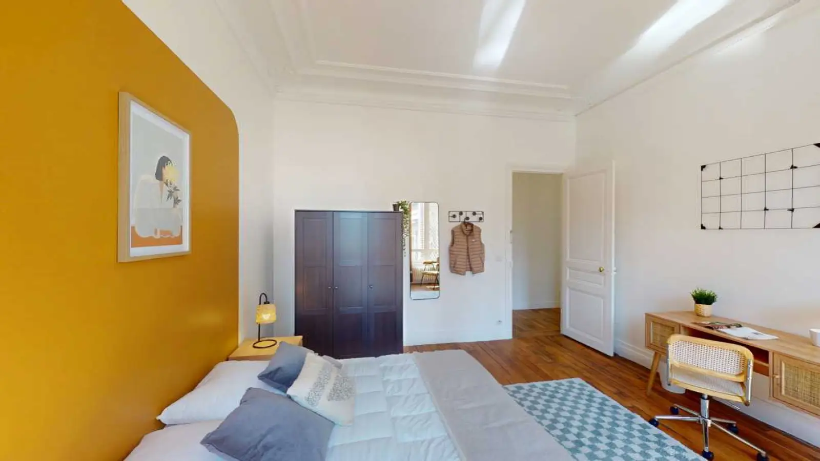 Chambre Boulevard Malesherbes à Paris