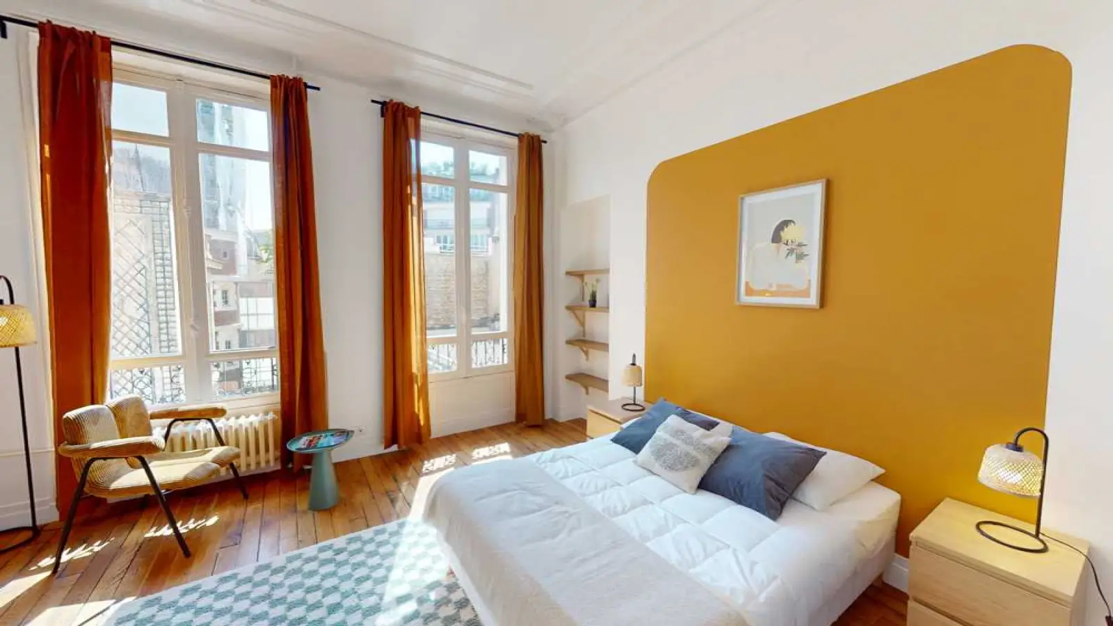 Chambre Boulevard Malesherbes à Paris