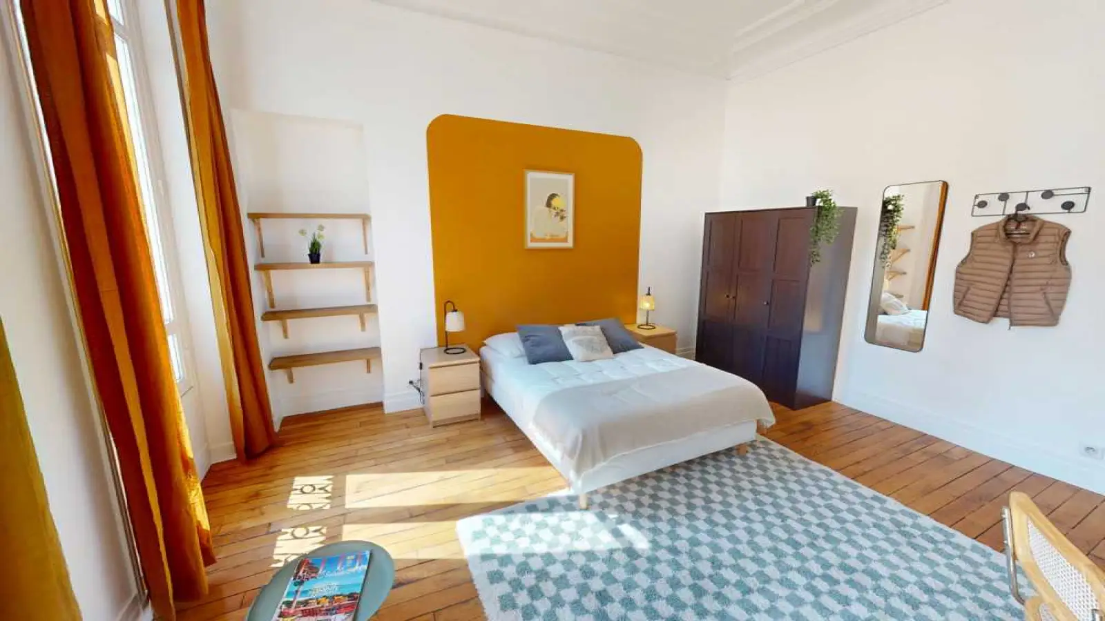Chambre Boulevard Malesherbes à Paris