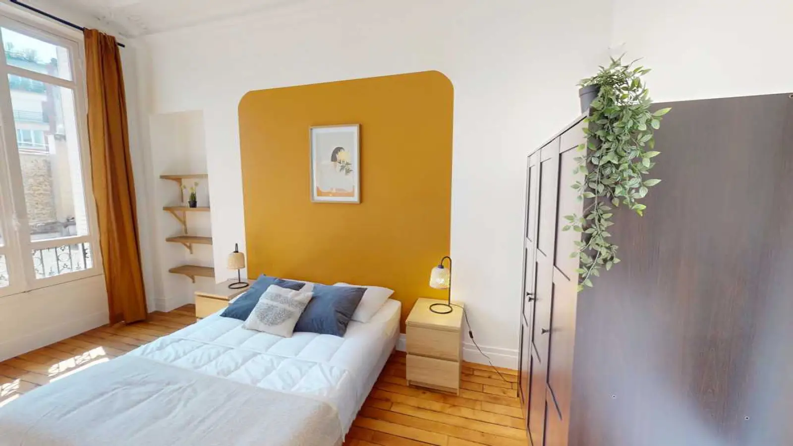 Chambre Boulevard Malesherbes à Paris