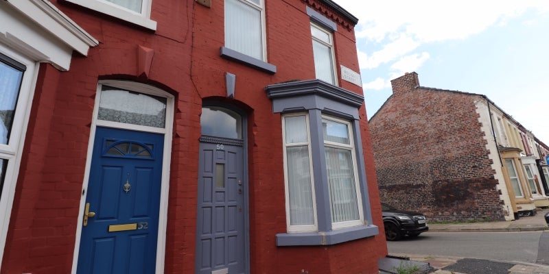 House Rossett Street in Liverpool