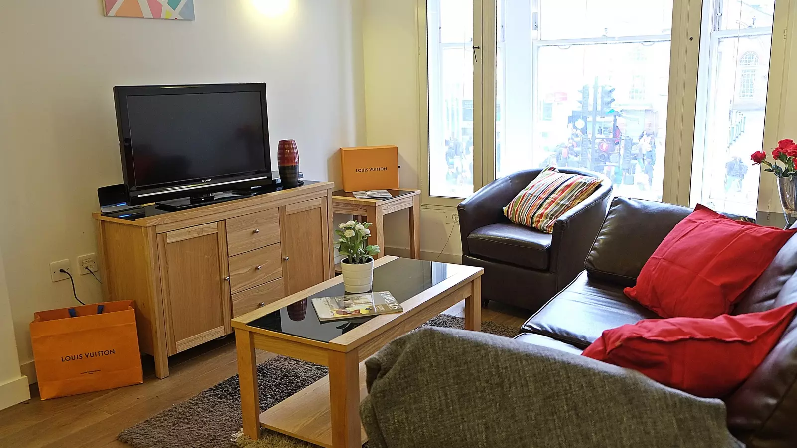 Flat Bishopsgate in City of London