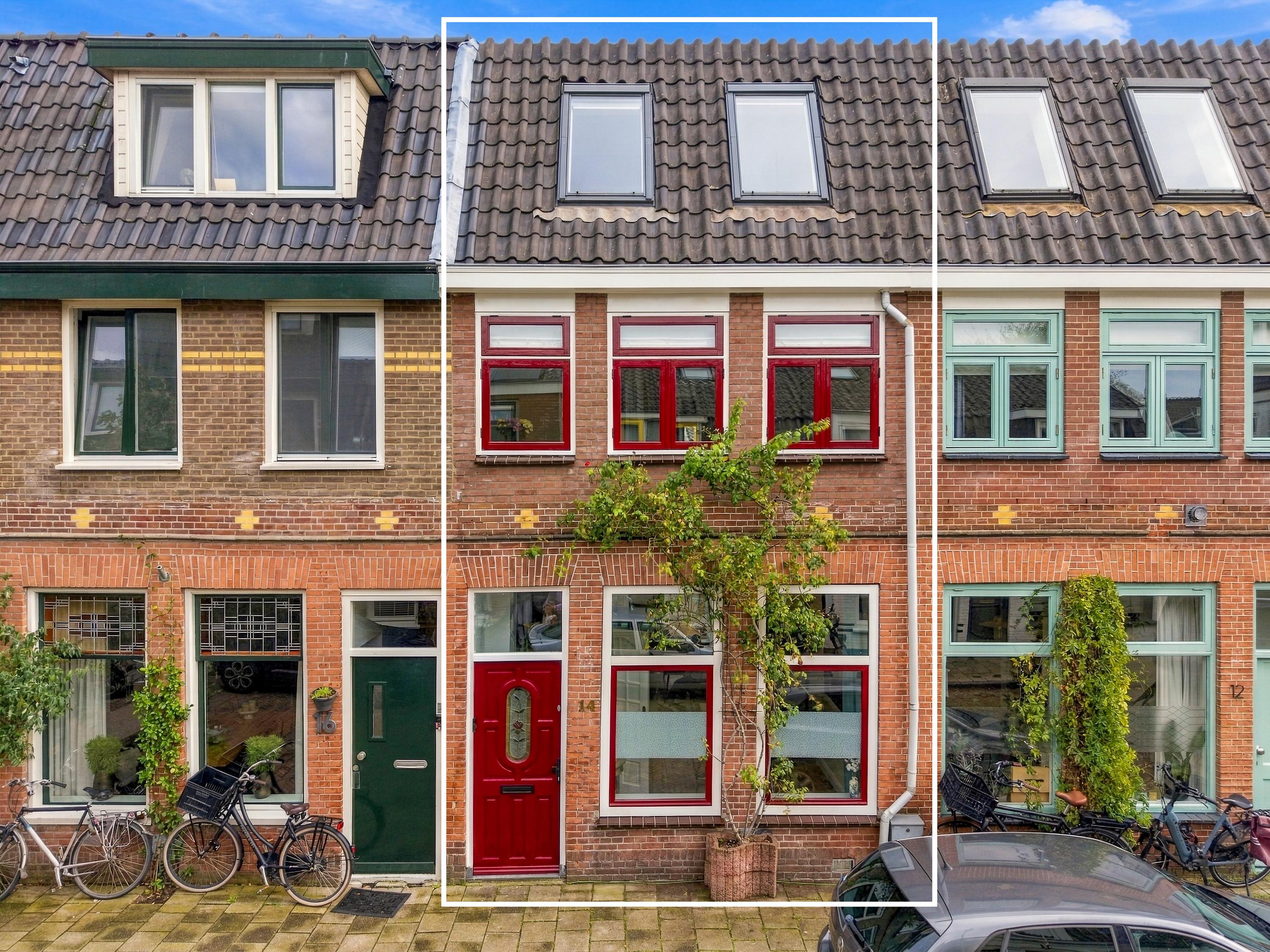 Huis Generaal De la Reijstraat 14 in Haarlem