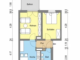 Wohnung Lessingstraße in Mainz