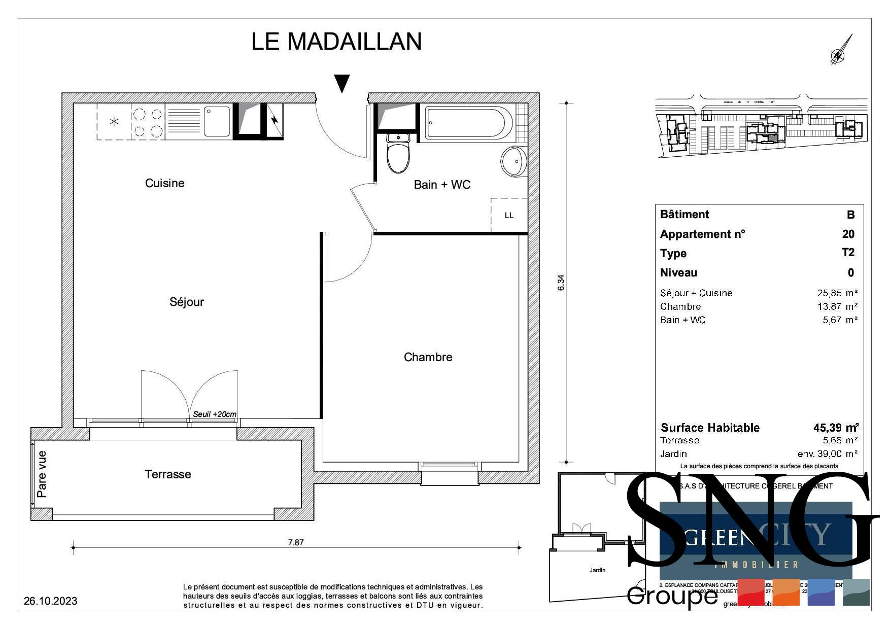 Flat Rue Toussaint Louverture in Montataire