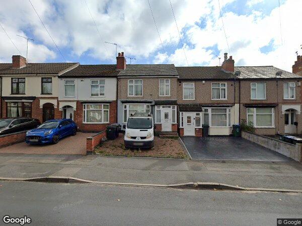 House Shakespeare Street in Coventry