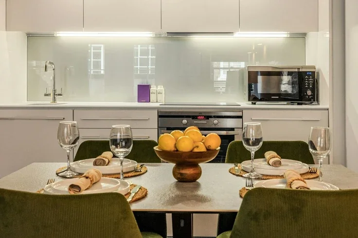 Flat Bishopsgate in City of London