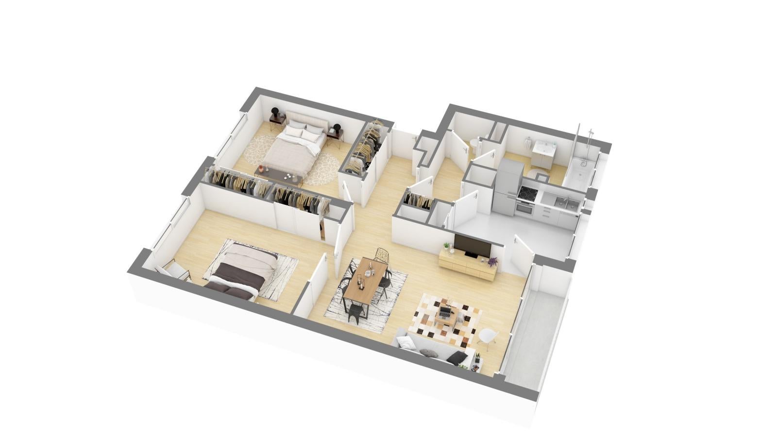 Appartement Rue Jean Longuet à Châtenay-Malabry